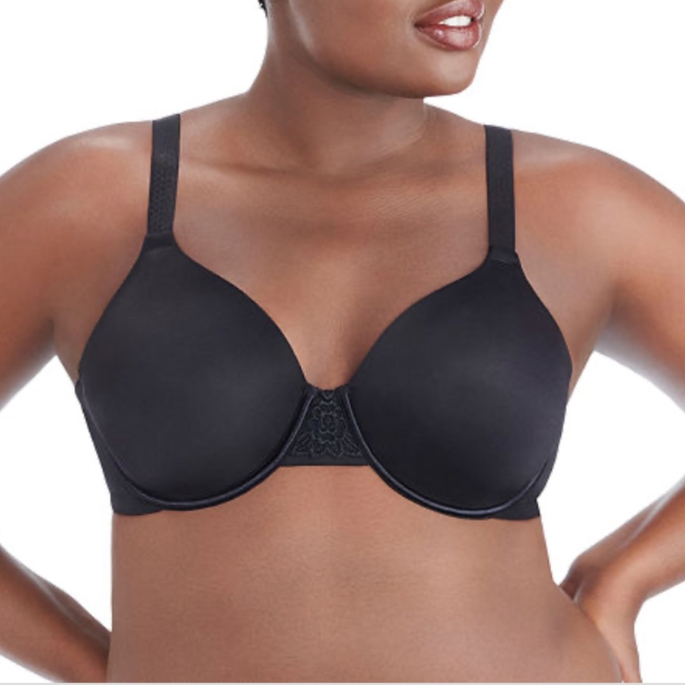 Vanity Fair Women's Beauty Back Vanity Fair Women's Beauty Bra in Midnight Black